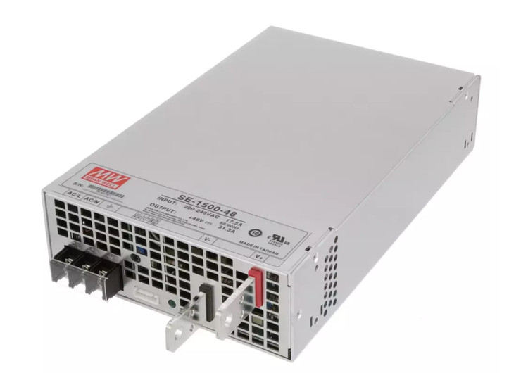 منبع تغذیه 48 ولت 31.3 آمپر مینول مدل SE-1500-48