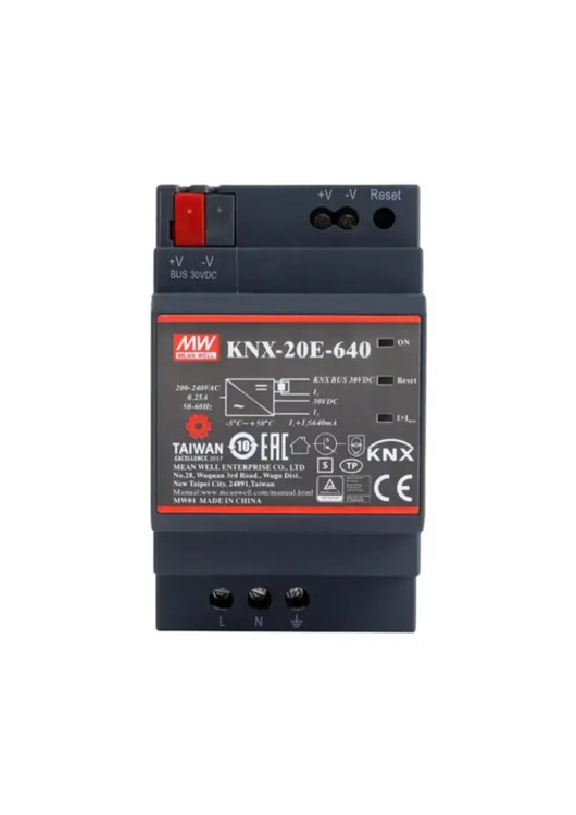 منبع تغذیه 640 میلی آمپر مینول مدل KNX-20E-640