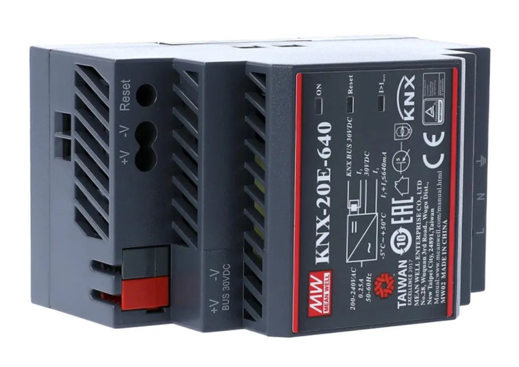 منبع تغذیه 640 میلی آمپر مینول مدل KNX-20E-640