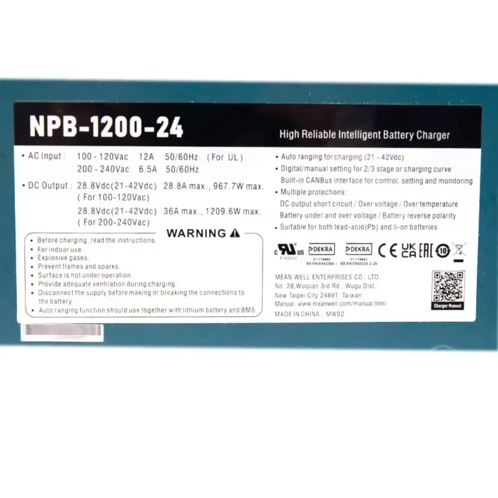 شارژر هوشمند NPB-1200-24