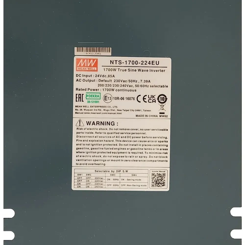 NTS-1700-224EU اینورتر سینوسی
