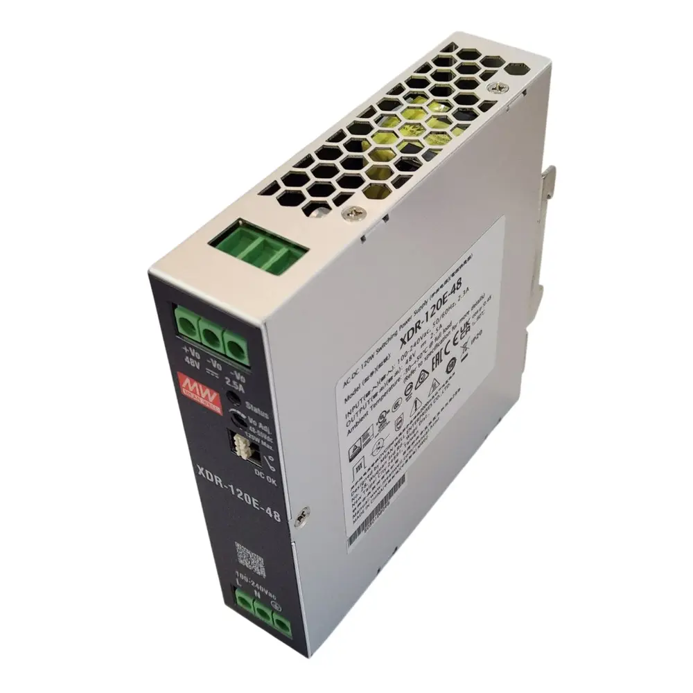 منبع تغذیه ریلی مینول XDR-120E-48